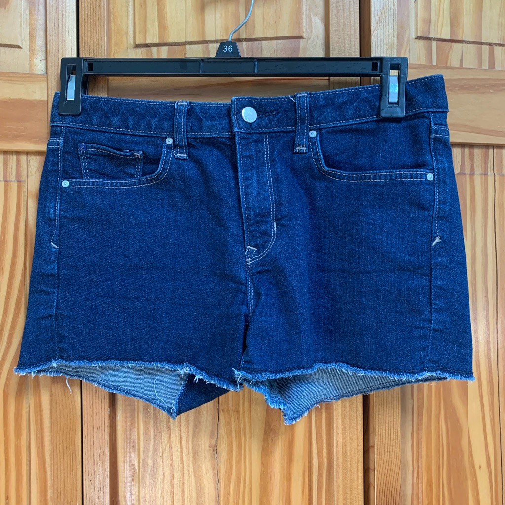 Gap Dark Blue Jean Shorts
